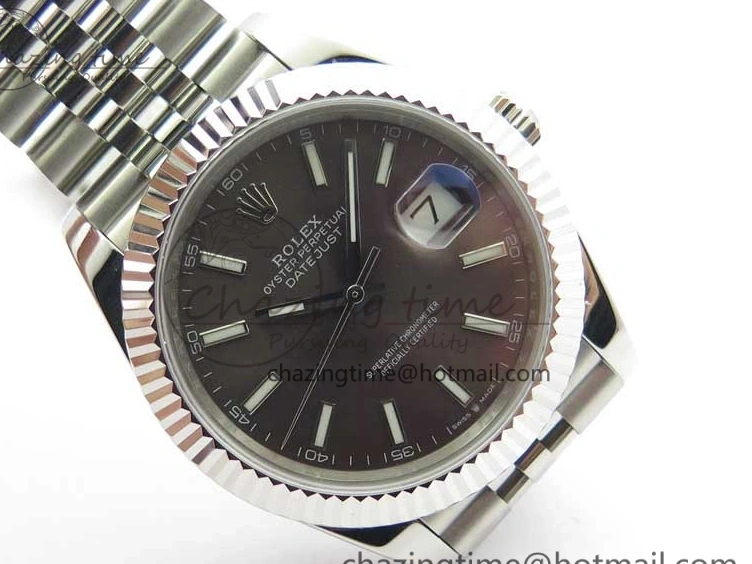 MiroTime 0207 DateJust 41mm 126334 SS BP Maker 1:1 Best Edition New Version Gray Dial on Jubilee Bracelet HighPerformance 3029